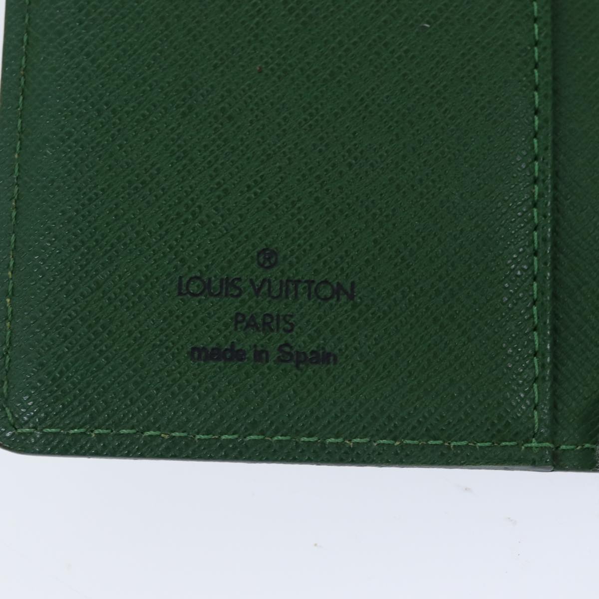 LOUIS VUITTON Epi Agenda PM Day Planner Cover Green R20054 LV 75651