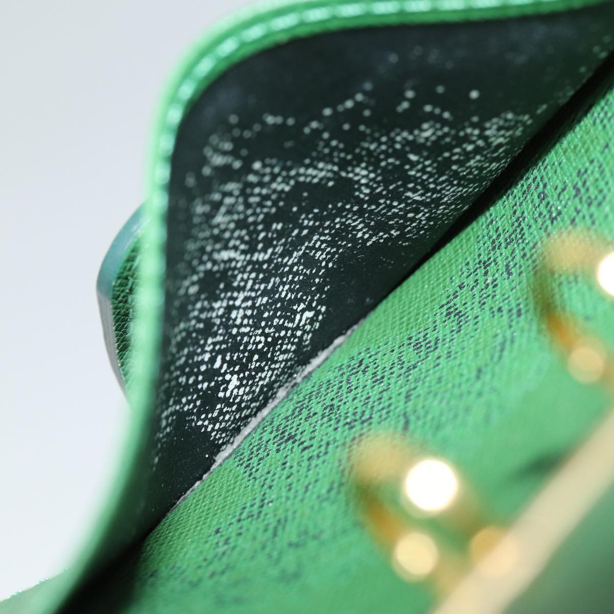 LOUIS VUITTON Epi Agenda PM Day Planner Cover Green R20054 LV 75651