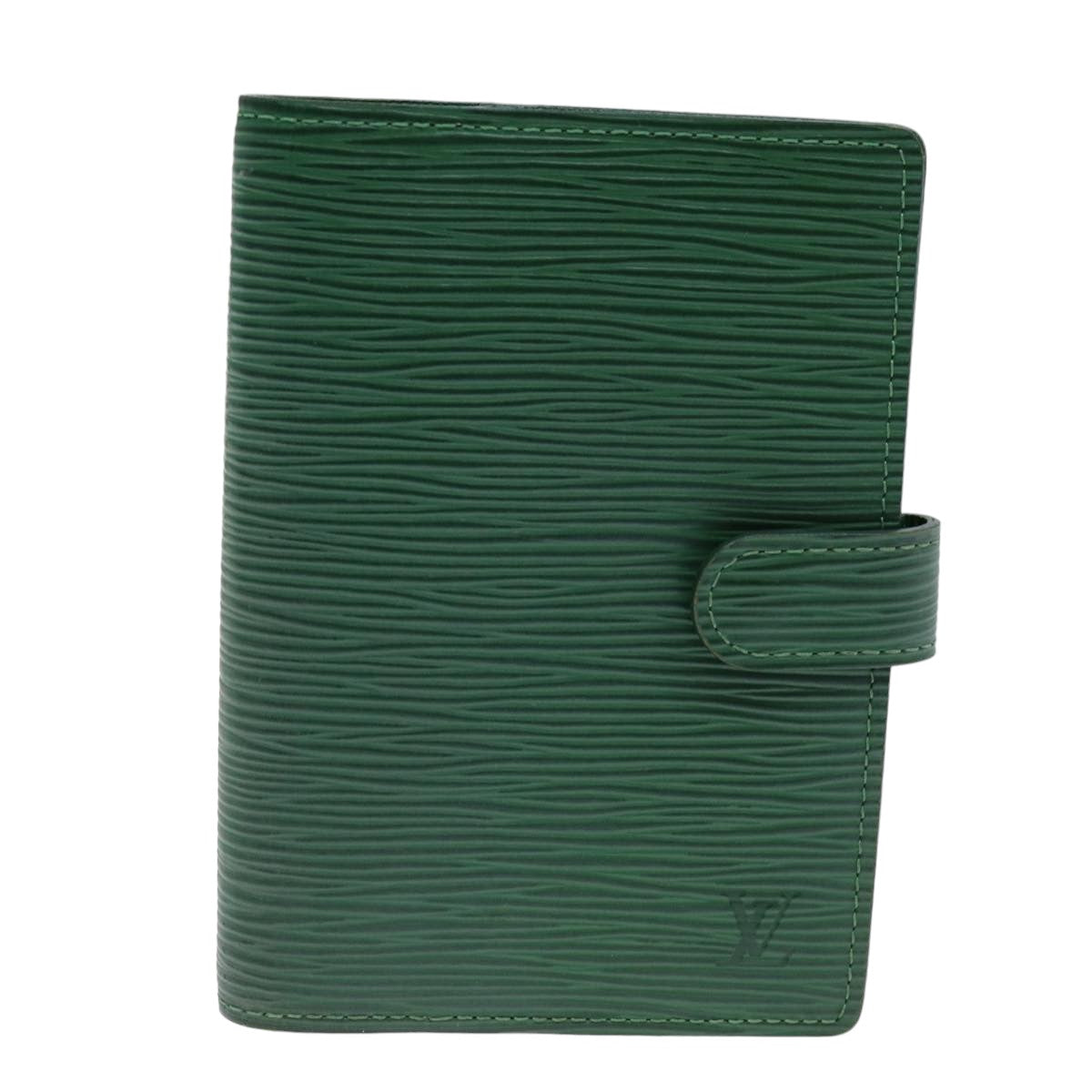 LOUIS VUITTON Epi Agenda PM Day Planner Cover Green R20054 LV 75651