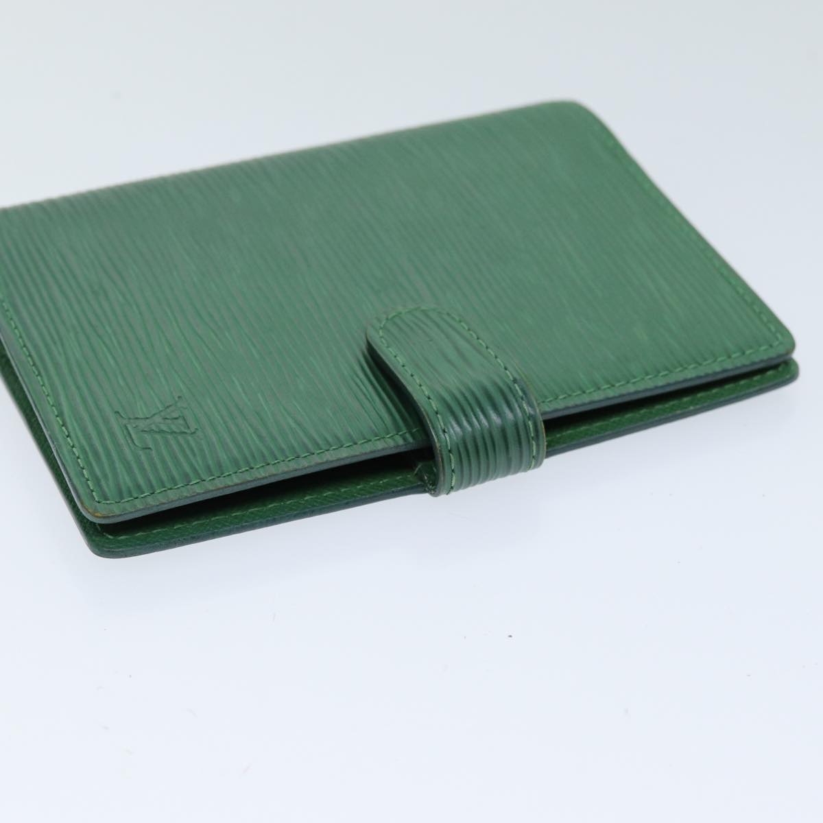 LOUIS VUITTON Epi Agenda PM Day Planner Cover Green R20054 LV 75651