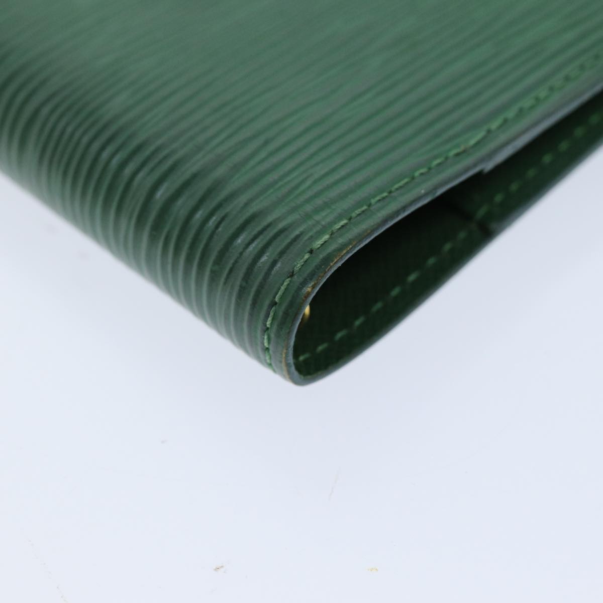 LOUIS VUITTON Epi Agenda PM Day Planner Cover Green R20054 LV 75651