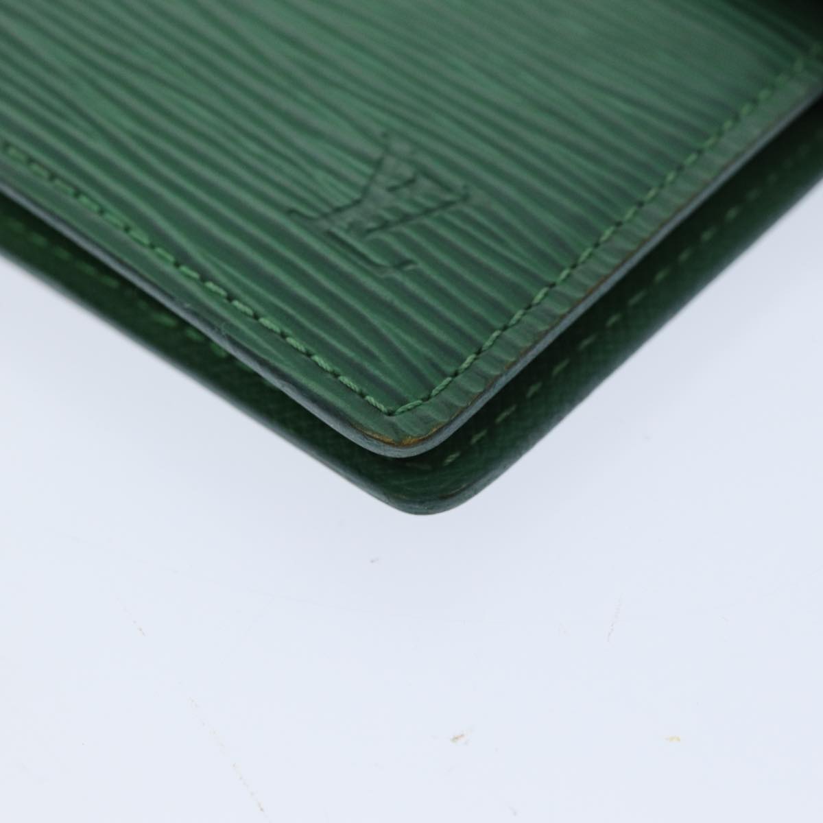 LOUIS VUITTON Epi Agenda PM Day Planner Cover Green R20054 LV 75651