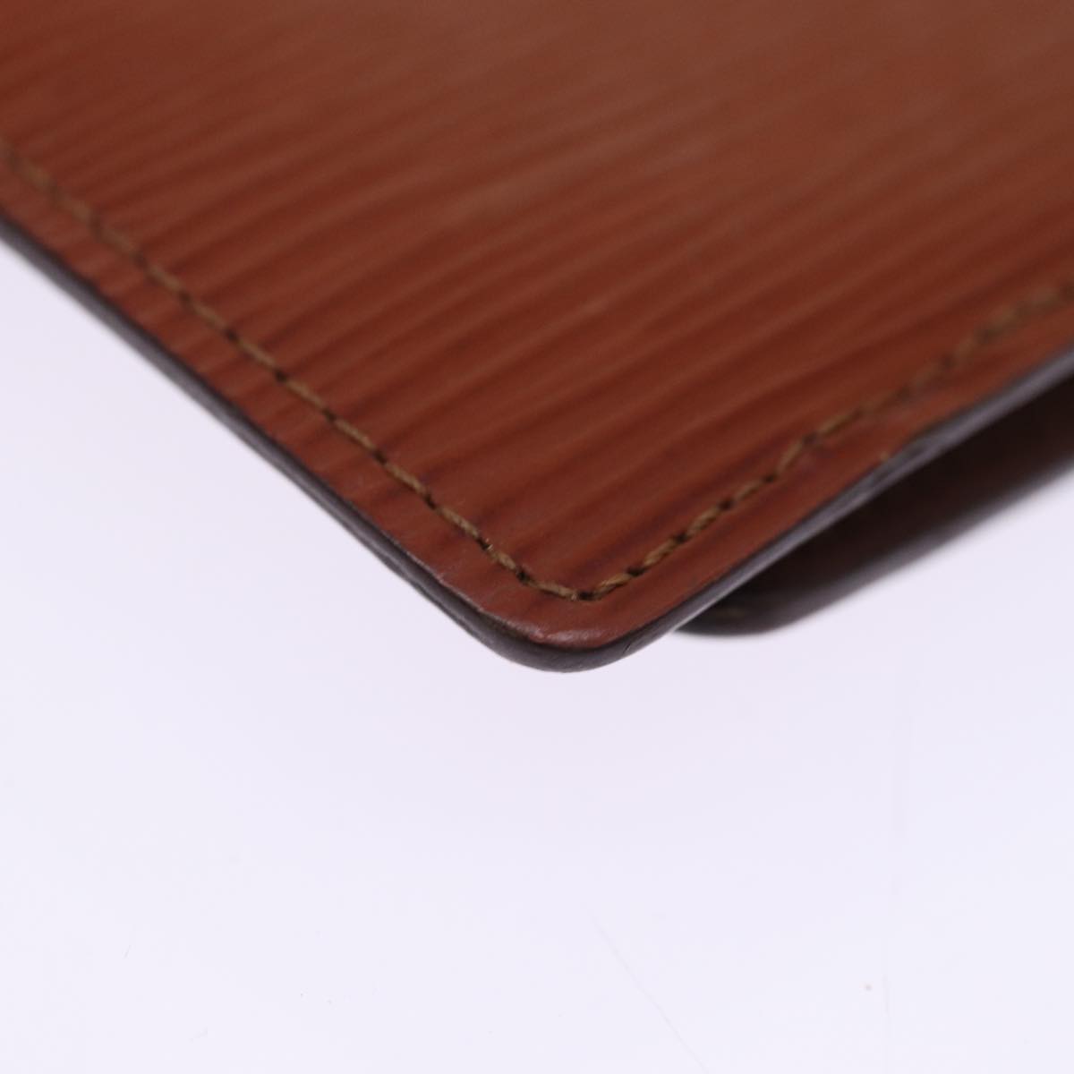 LOUIS VUITTON Epi Agenda PM Day Planner Cover Brown R20053 LV 75652