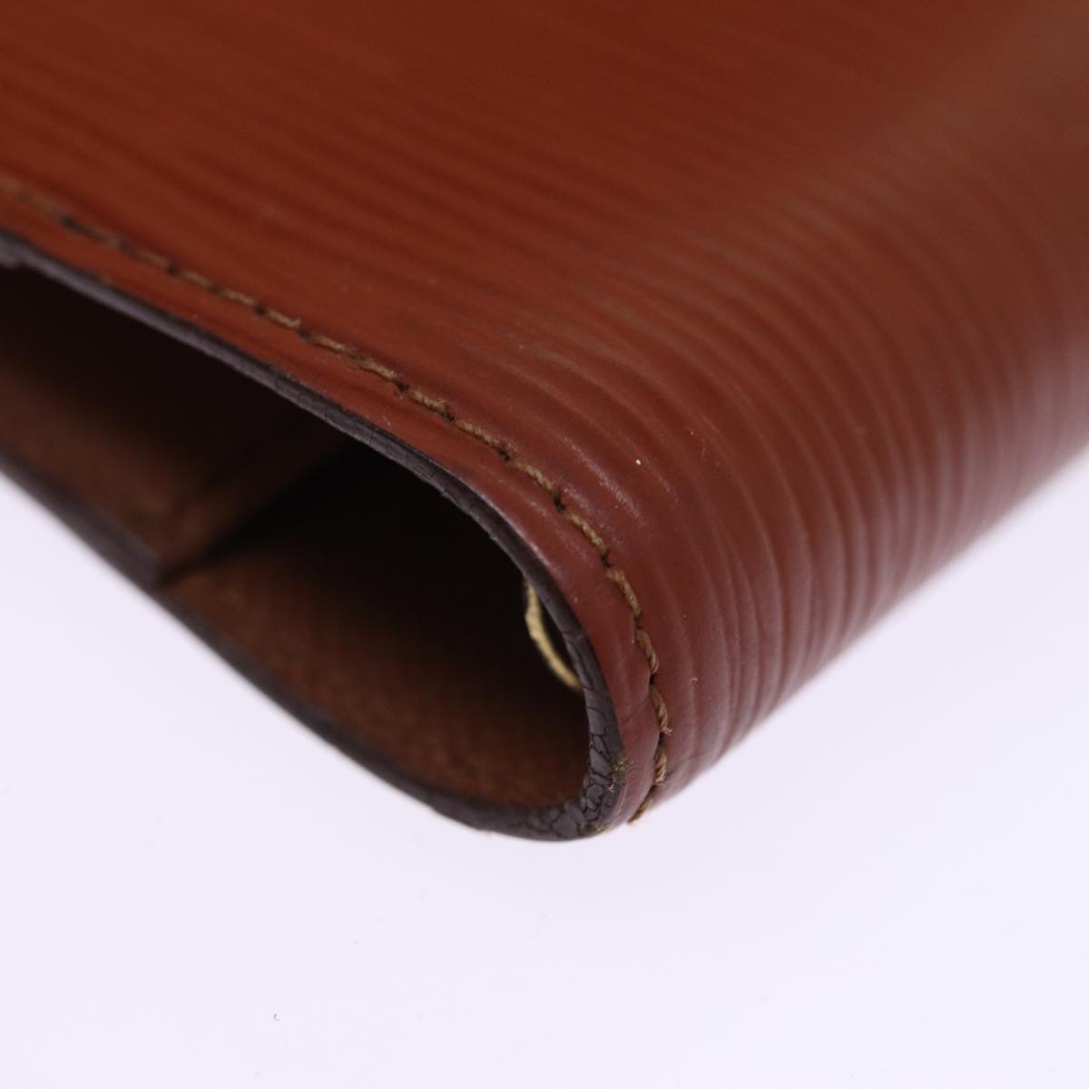 LOUIS VUITTON Epi Agenda PM Day Planner Cover Brown R20053 LV 75652