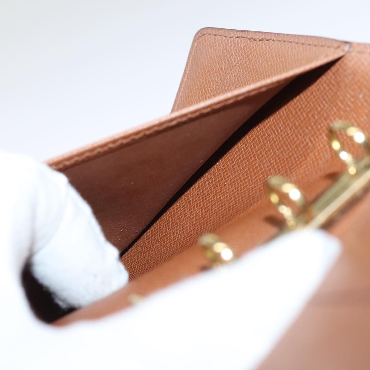 LOUIS VUITTON Epi Agenda PM Day Planner Cover Brown R20053 LV 75652
