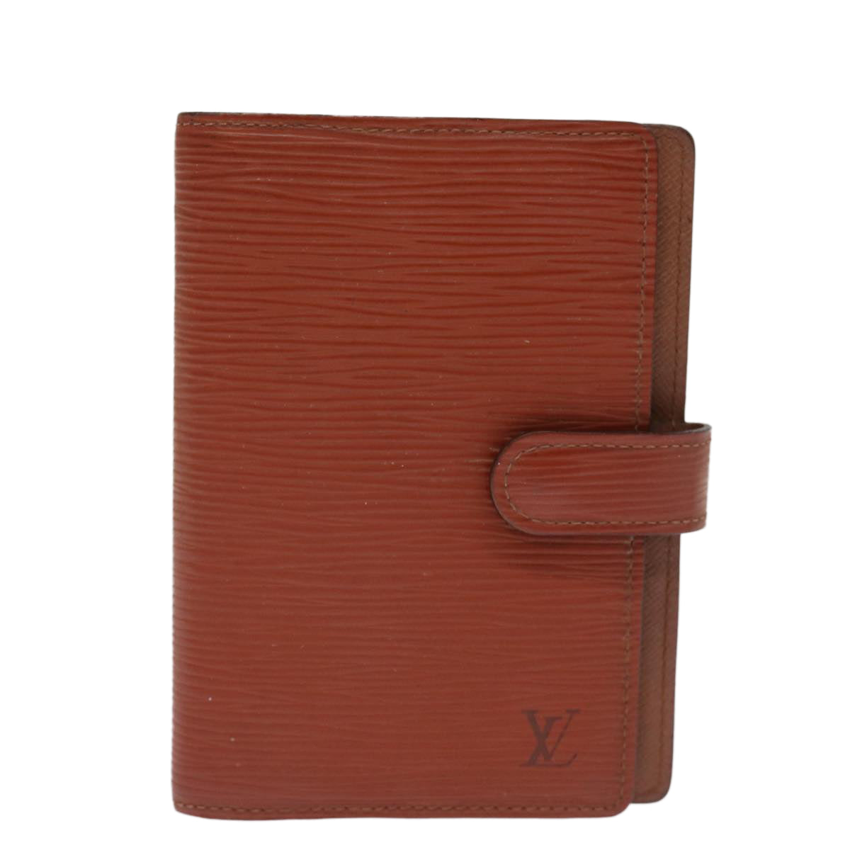 LOUIS VUITTON Epi Agenda PM Day Planner Cover Brown R20053 LV 75652