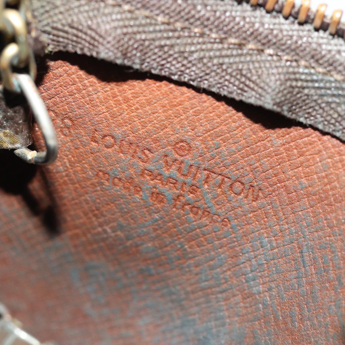 LOUIS VUITTON Monogram Pochette Cles Coin Purse M62650 LV 75659