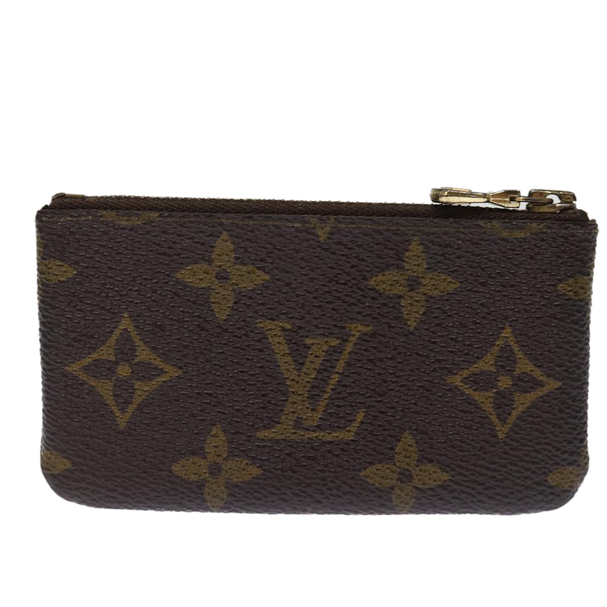 LOUIS VUITTON Monogram Pochette Cles Coin Purse M62650 LV 75659