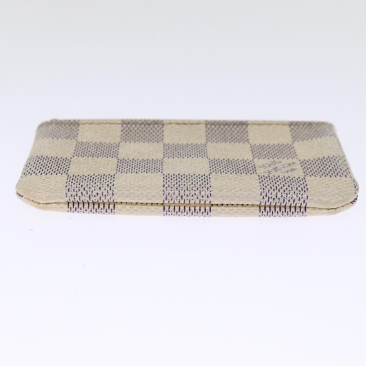 LOUIS VUITTON Damier Azur Pochette Cles Coin Purse N62659 LV 75660