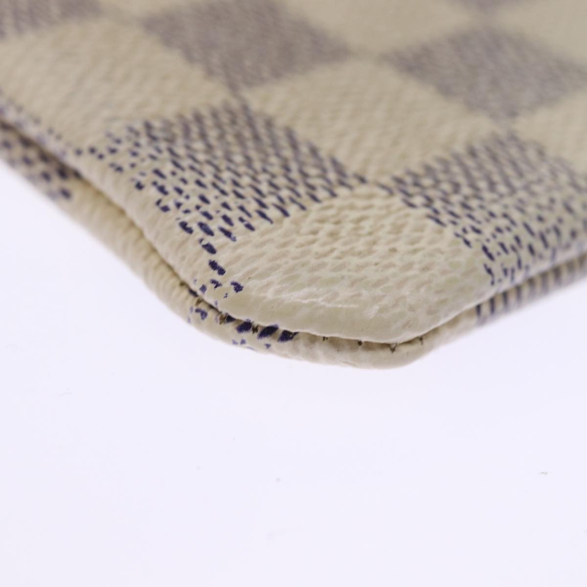 LOUIS VUITTON Damier Azur Pochette Cles Coin Purse N62659 LV 75660