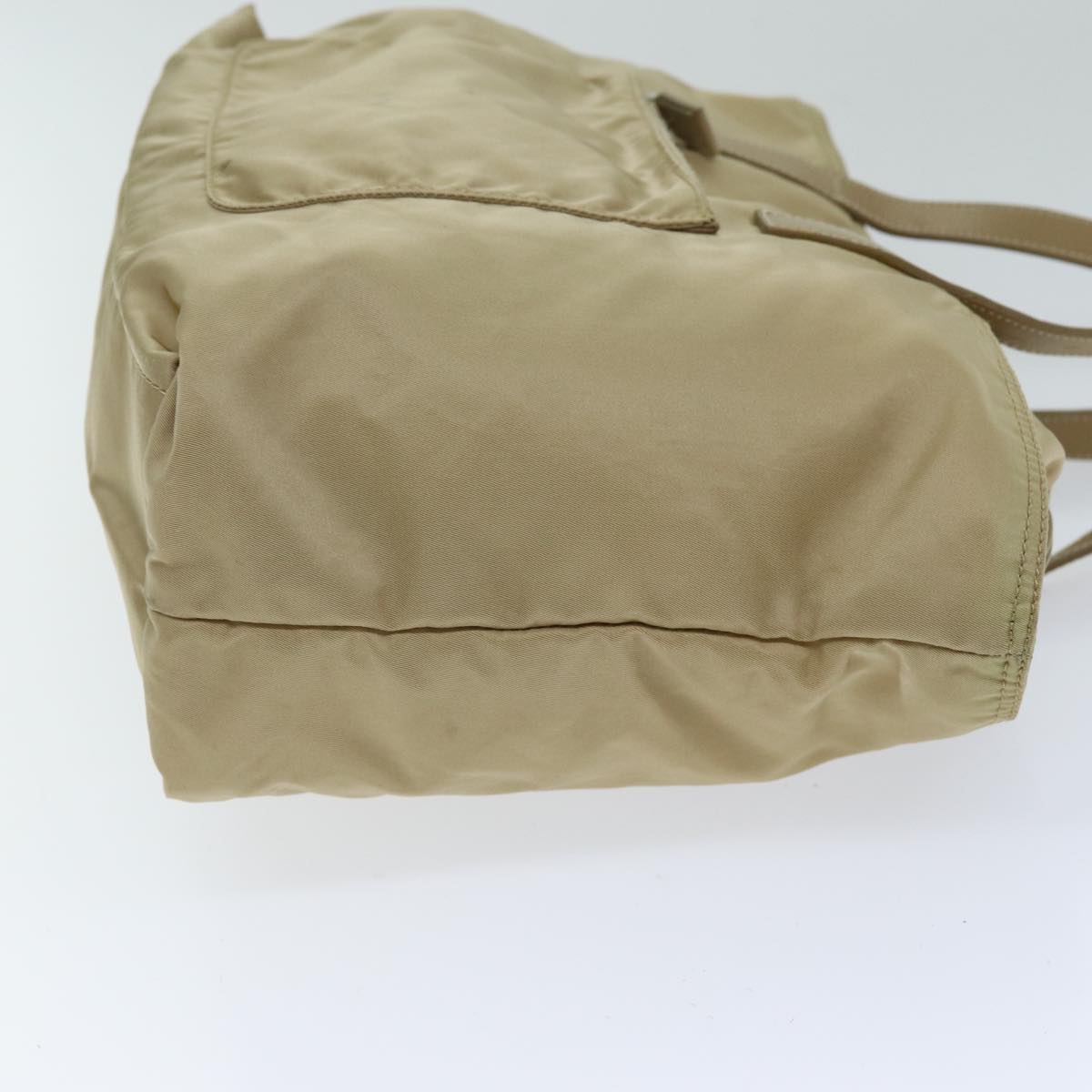 Luxury PradaTote Bag Nylon Beige 75668