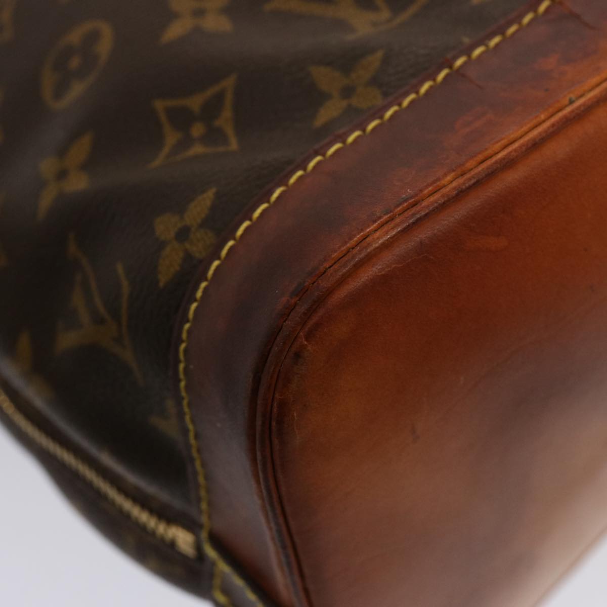 LOUIS VUITTON Monogram Alma Hand Bag M51130 LV 75675