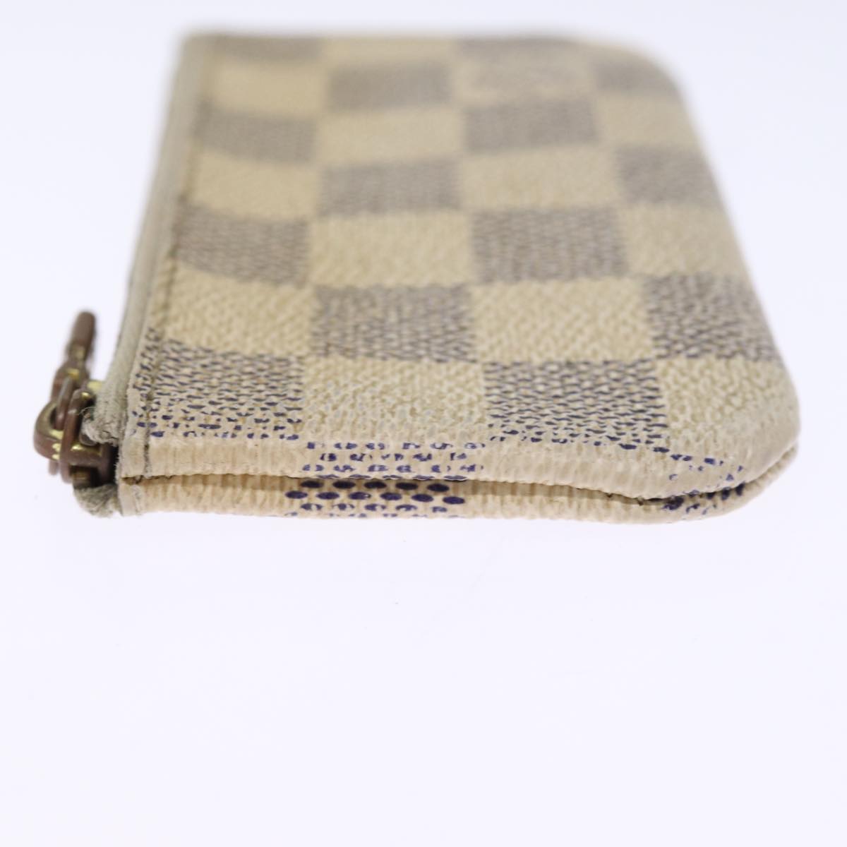 LOUIS VUITTON Damier Azur Pochette Cles Coin Purse N62659 LV 75680