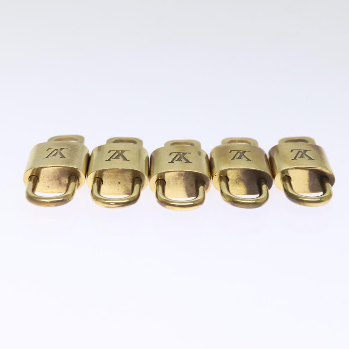 LOUIS VUITTON Padlock 10set Padlock Gold Tone LV 75684