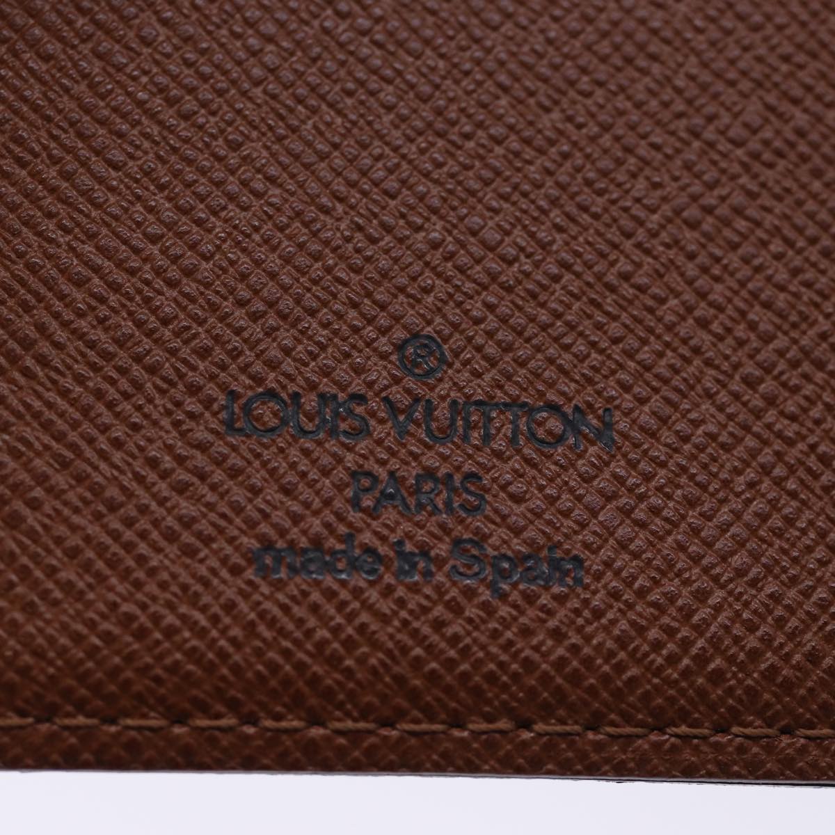 LOUIS VUITTON Monogram Agenda PM Day Planner Cover R20005 LV 75686