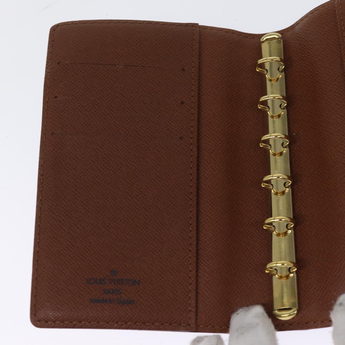 LOUIS VUITTON Monogram Agenda PM Day Planner Cover R20005 LV 75686