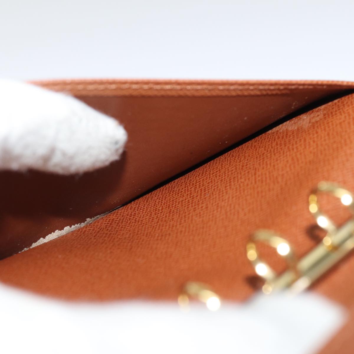 LOUIS VUITTON Monogram Agenda PM Day Planner Cover R20005 LV 75686