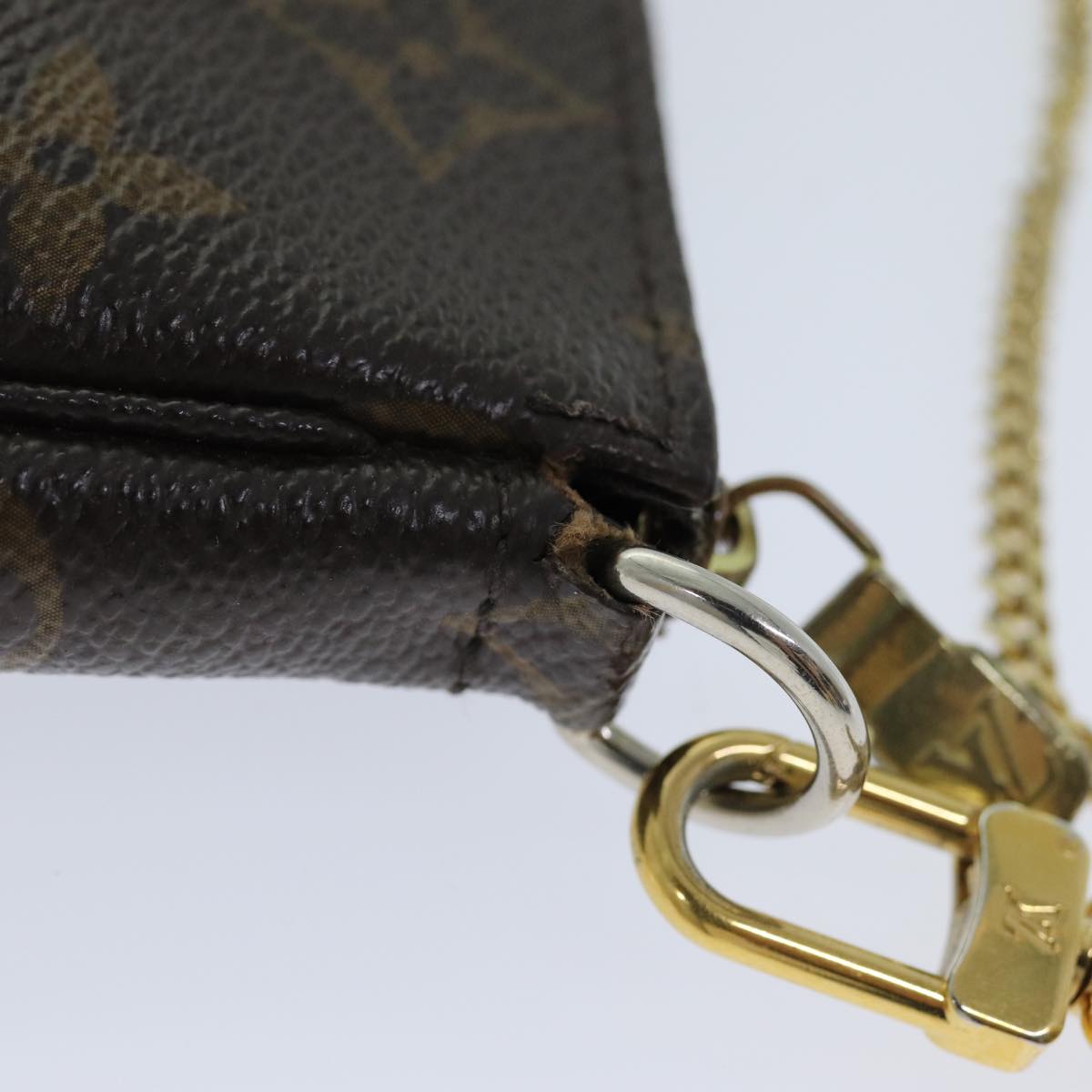LOUIS VUITTON Monogram Mini Pochette Accessoires Pouch M58009 LV 75700