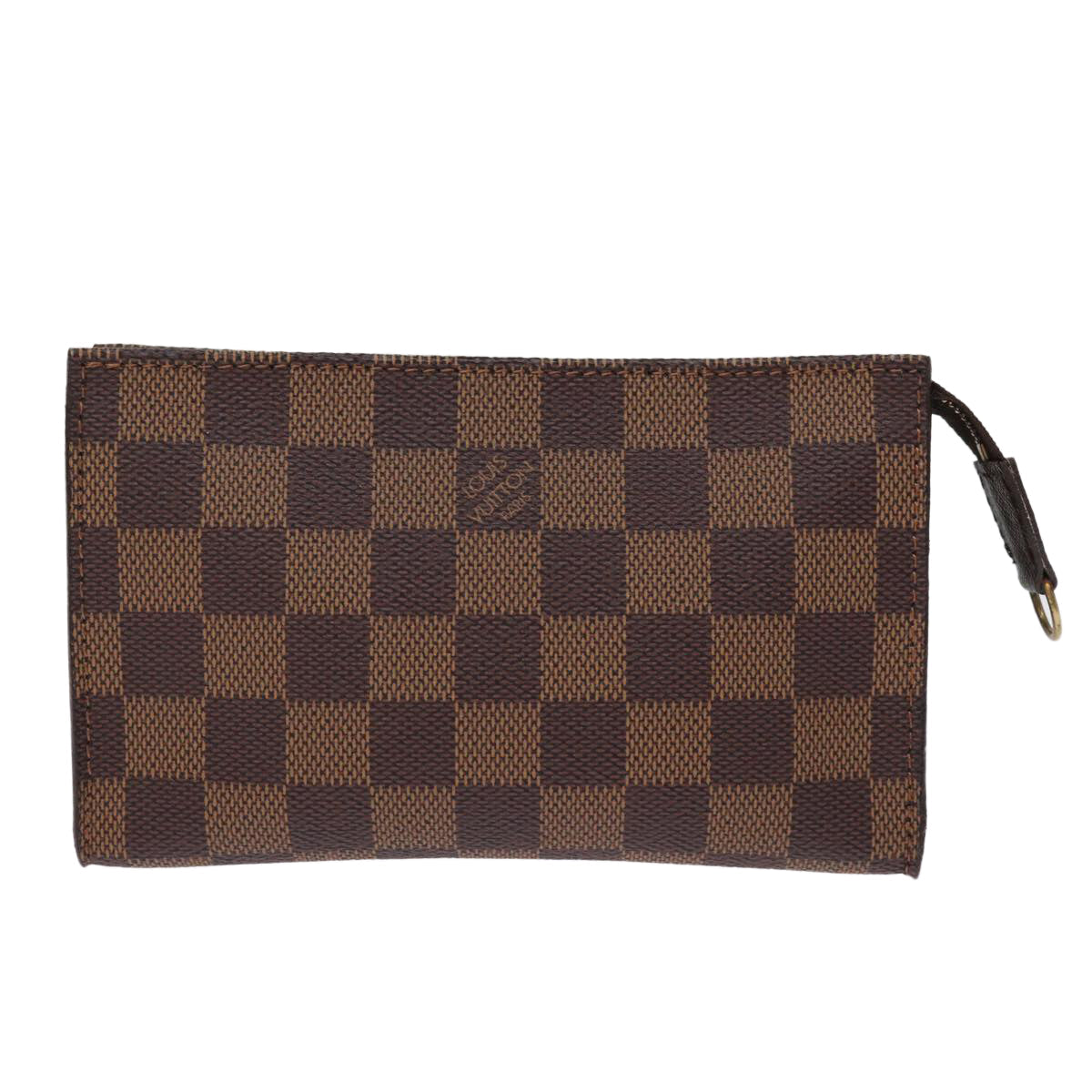 LOUIS VUITTON Damier Ebene Marais Pouch LV 75702