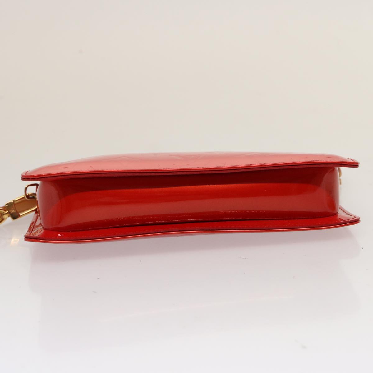 LOUIS VUITTON Monogram Vernis Lexington Accessory Pouch Rouge M91132 75703