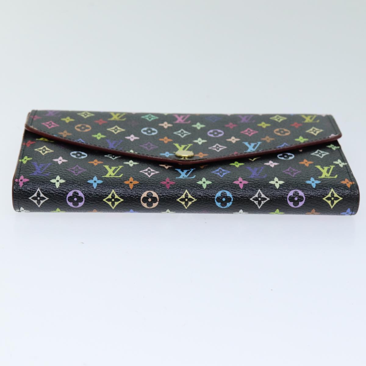 LOUIS VUITTON Monogram Multicolor PortefeuilleSarah Wallet M93747 75705