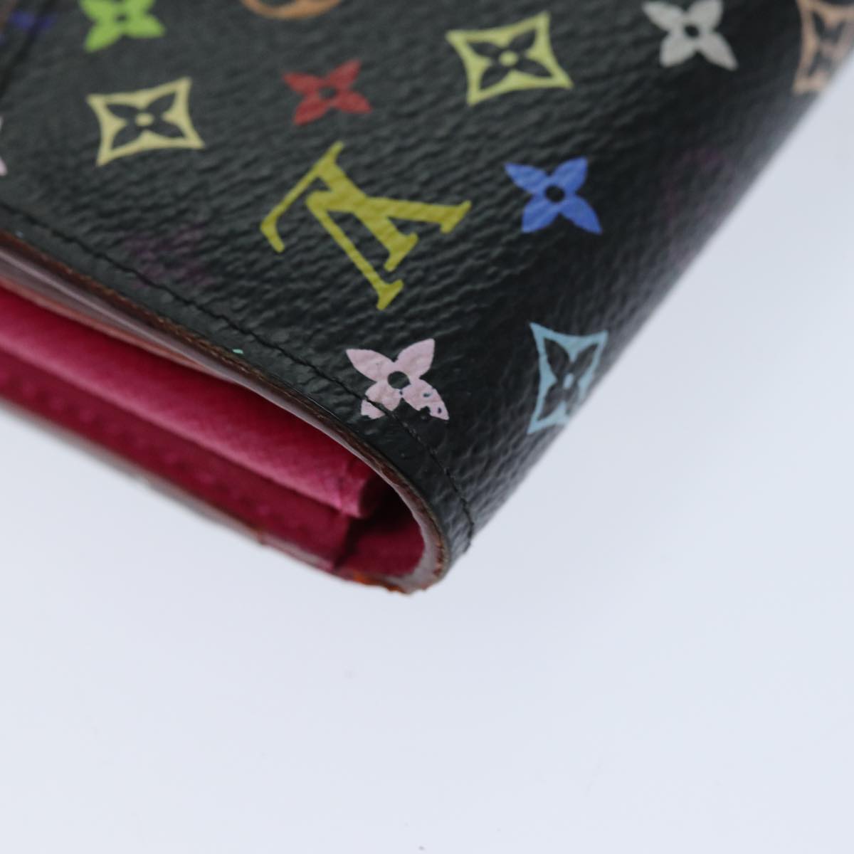 LOUIS VUITTON Monogram Multicolor PortefeuilleSarah Wallet M93747 75705