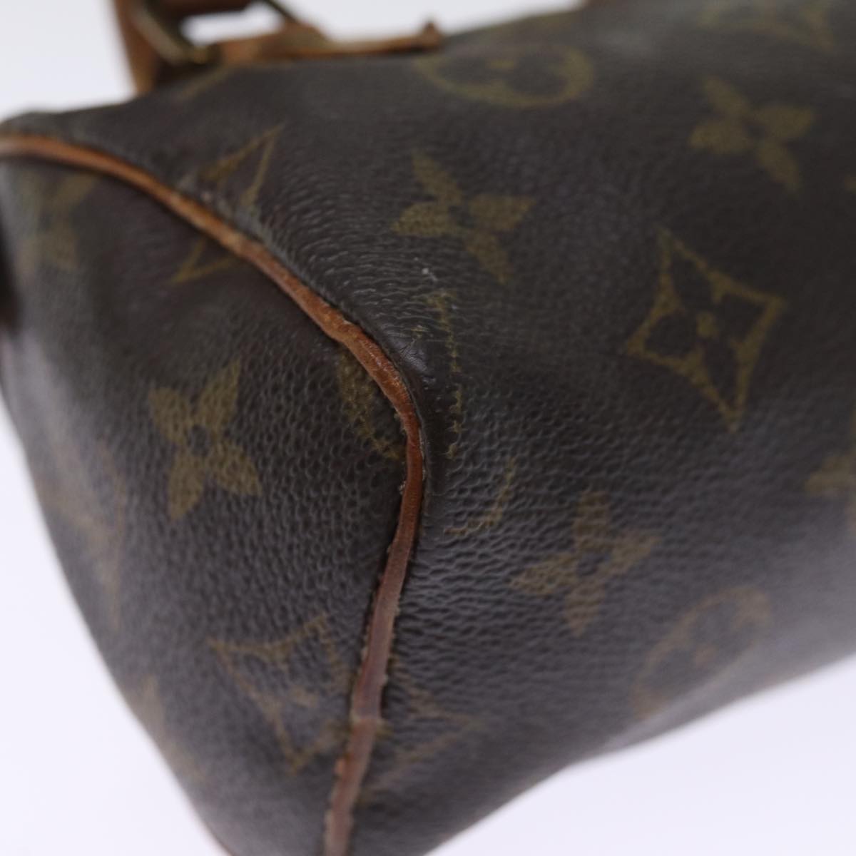 LOUIS VUITTON Monogram Mini Speedy Hand Bag M41534 LV 75706