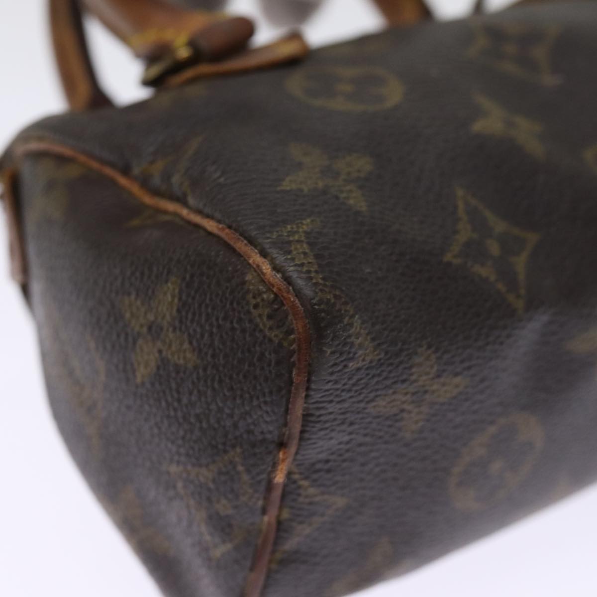 LOUIS VUITTON Monogram Mini Speedy Hand Bag M41534 LV 75706