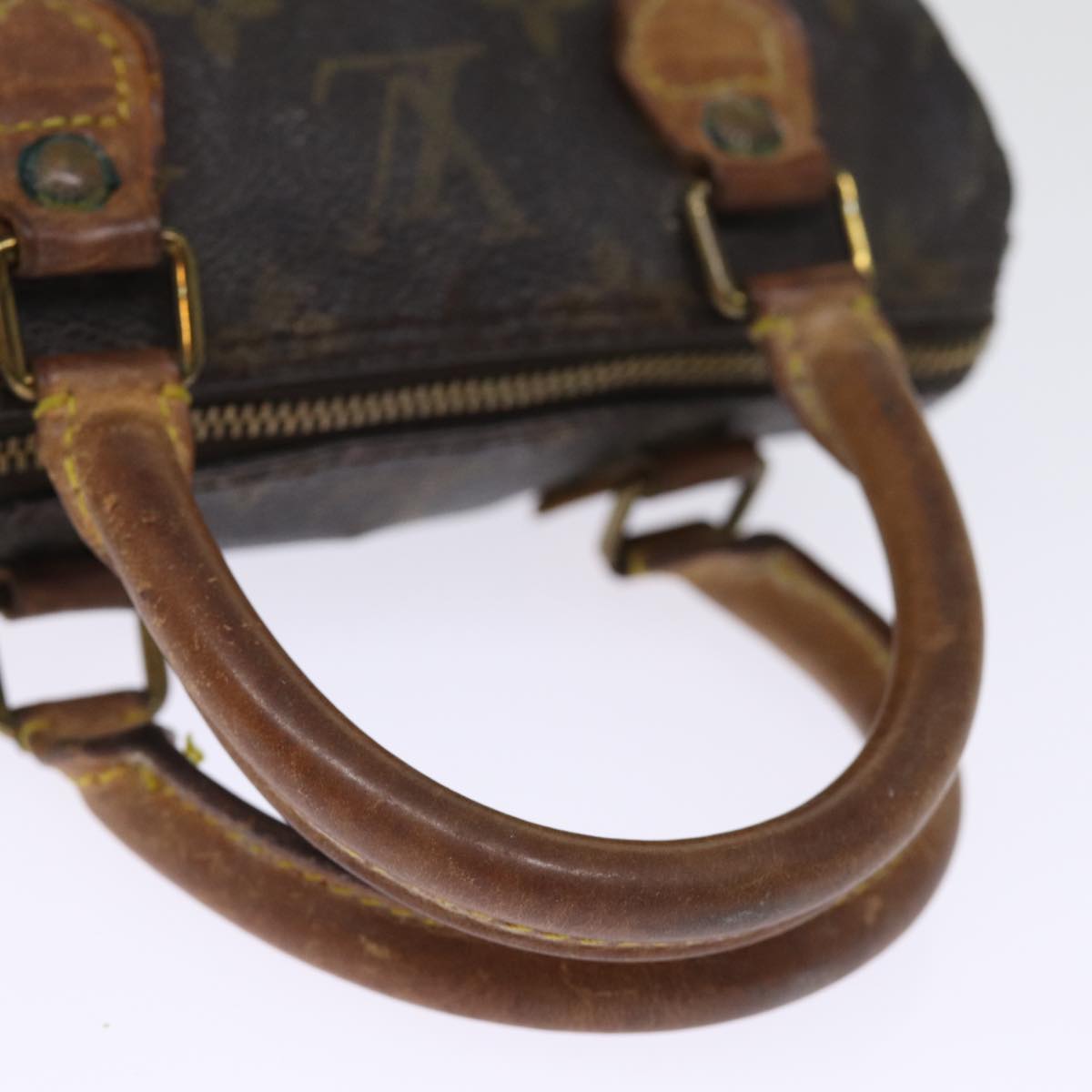 LOUIS VUITTON Monogram Mini Speedy Hand Bag M41534 LV 75706