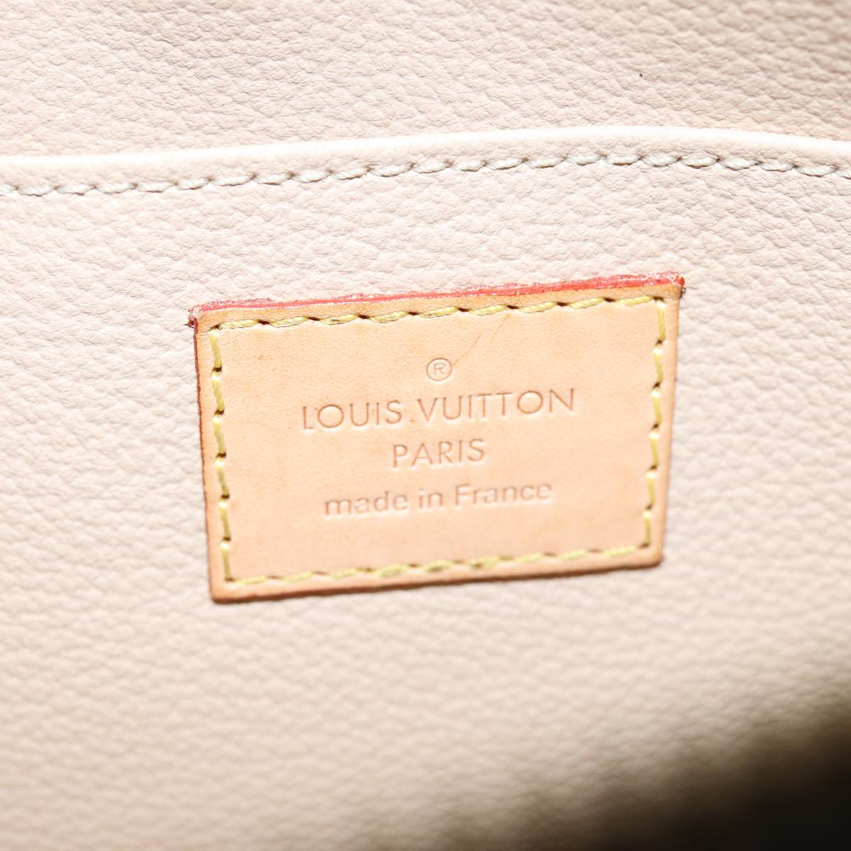 LOUIS VUITTON Monogram Pochette Cosmetic GM Cosmetic Pouch M47353 LV 75707