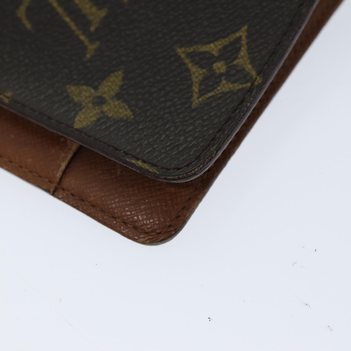 LOUIS VUITTON Monogram Agenda MM Day Planner Cover R20105 LV 75709