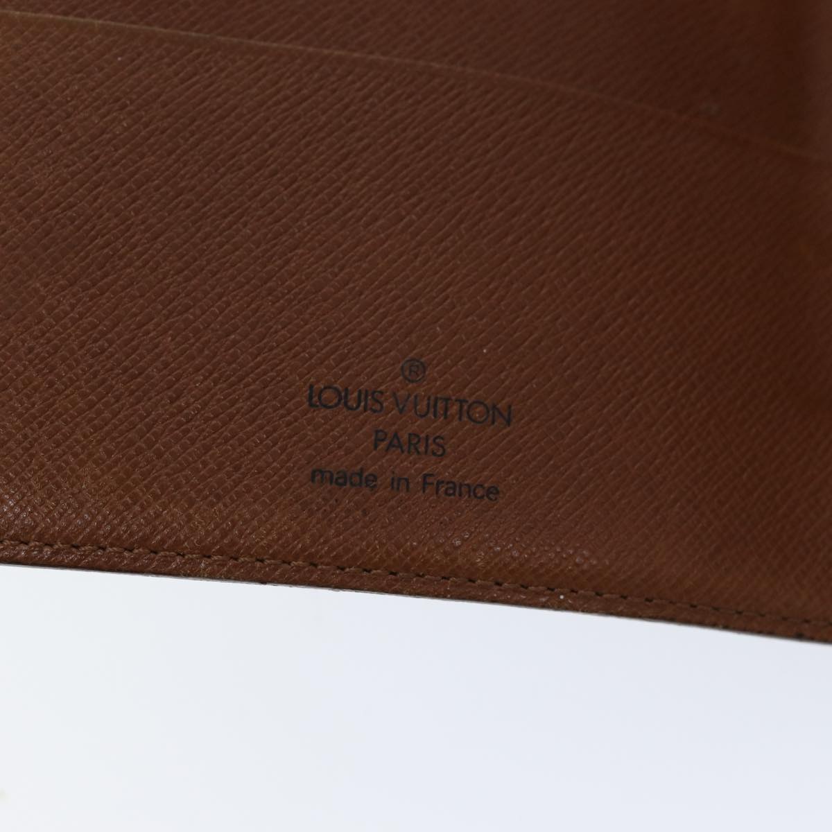 LOUIS VUITTON Monogram Agenda MM Day Planner Cover R20105 LV 75709