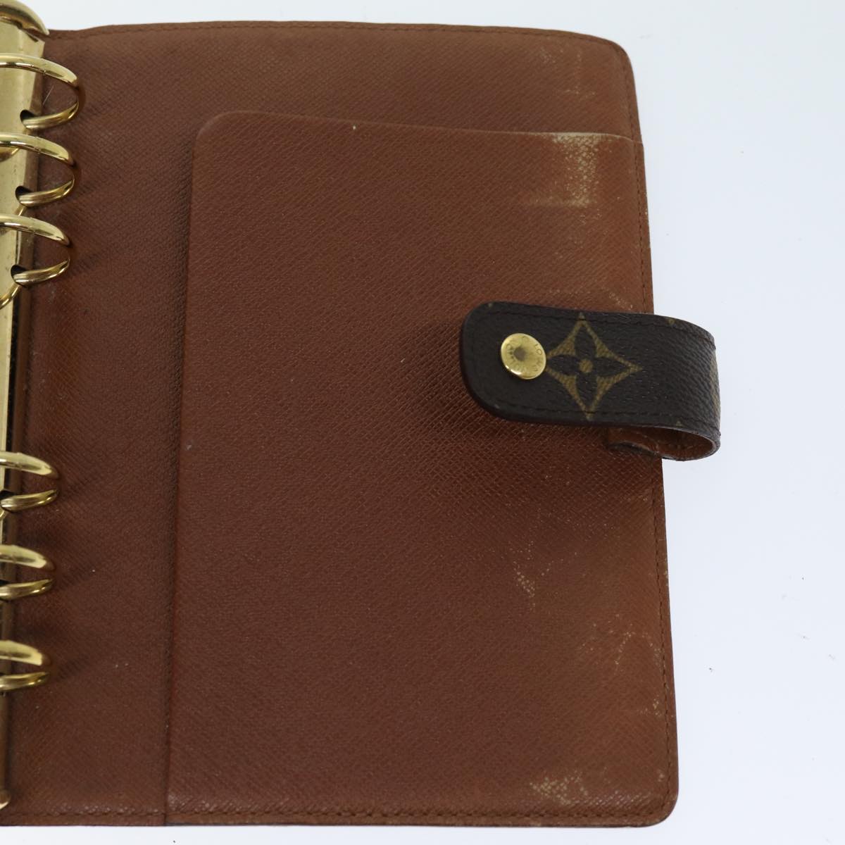LOUIS VUITTON Monogram Agenda MM Day Planner Cover R20105 LV 75709
