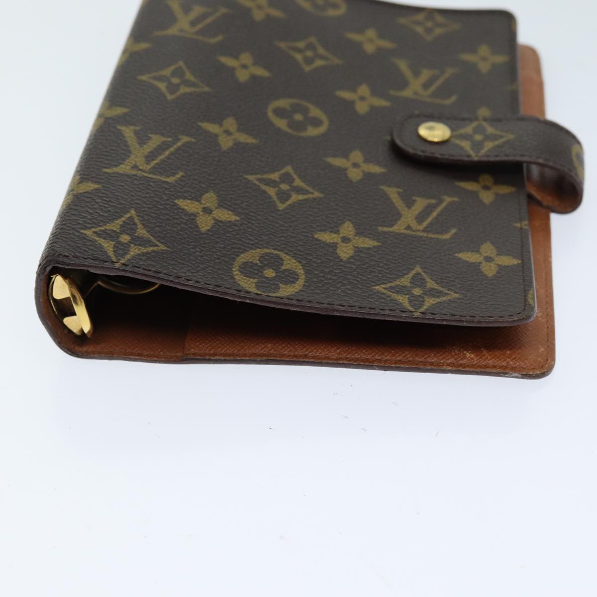 LOUIS VUITTON Monogram Agenda MM Day Planner Cover R20105 LV 75709