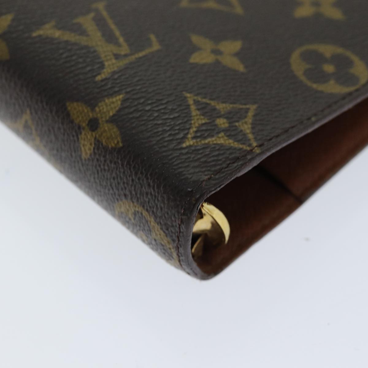 LOUIS VUITTON Monogram Agenda MM Day Planner Cover R20105 LV 75709