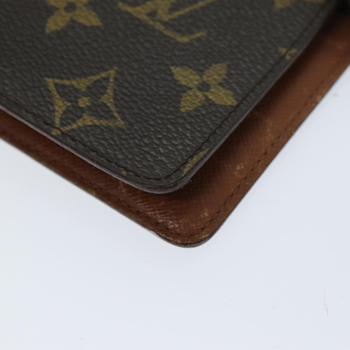 LOUIS VUITTON Monogram Agenda MM Day Planner Cover R20105 LV 75709