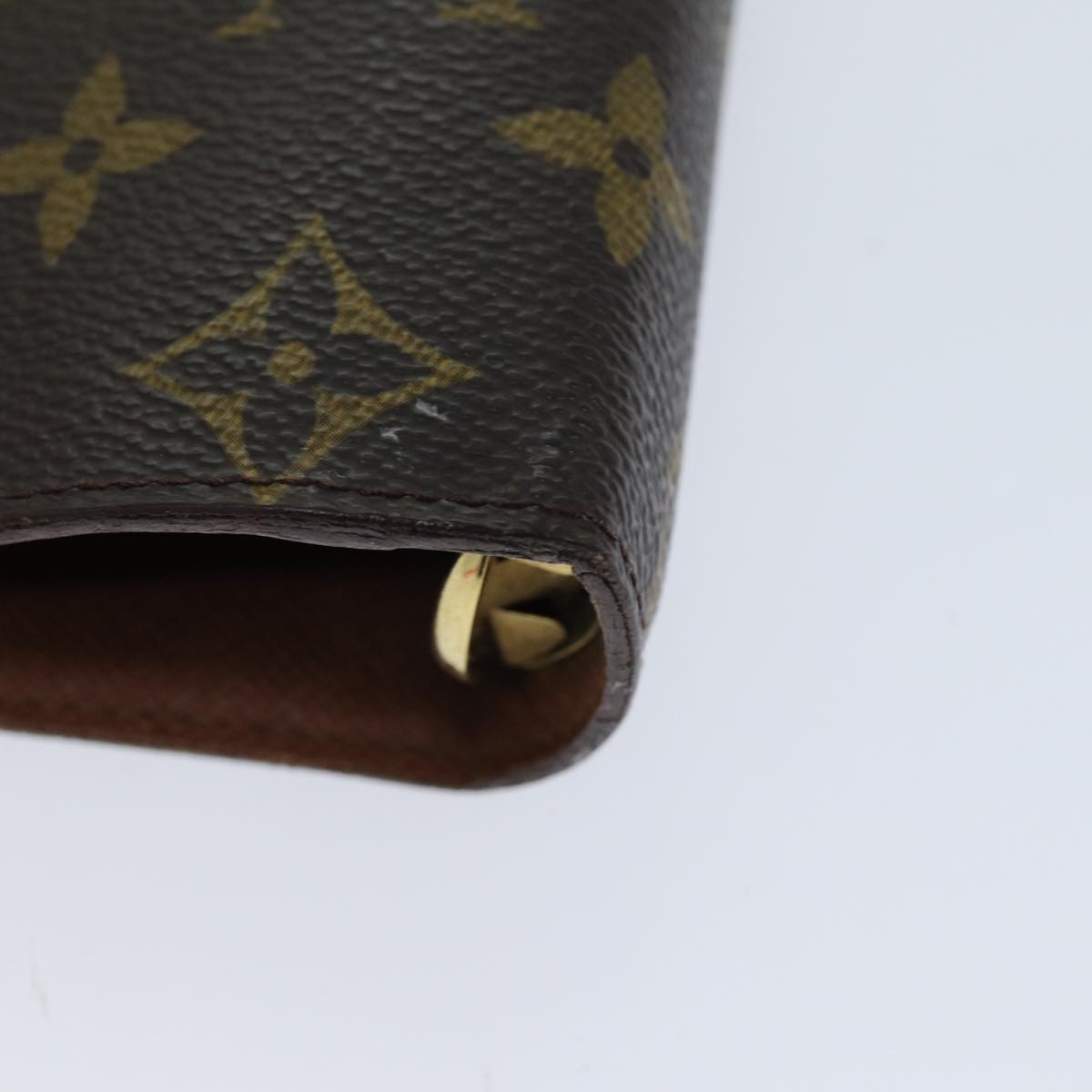 LOUIS VUITTON Monogram Agenda MM Day Planner Cover R20105 LV 75709