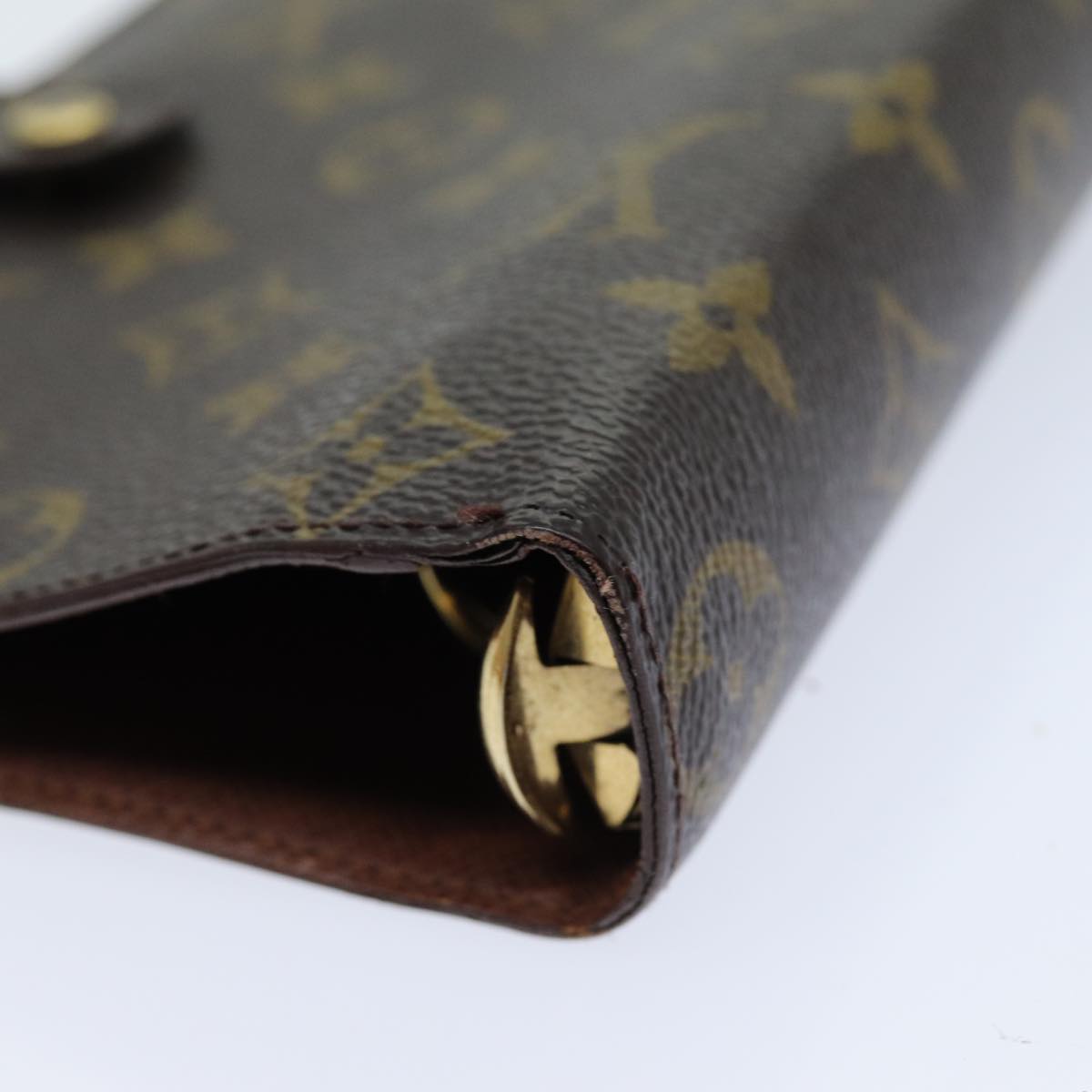 LOUIS VUITTON Monogram Agenda MM Day Planner Cover R20105 LV 75710
