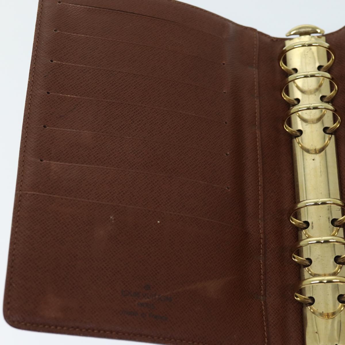 LOUIS VUITTON Monogram Agenda MM Day Planner Cover R20105 LV 75710