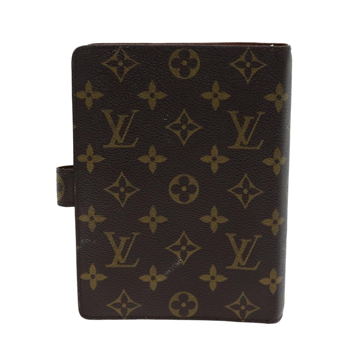 LOUIS VUITTON Monogram Agenda MM Day Planner Cover R20105 LV 75710