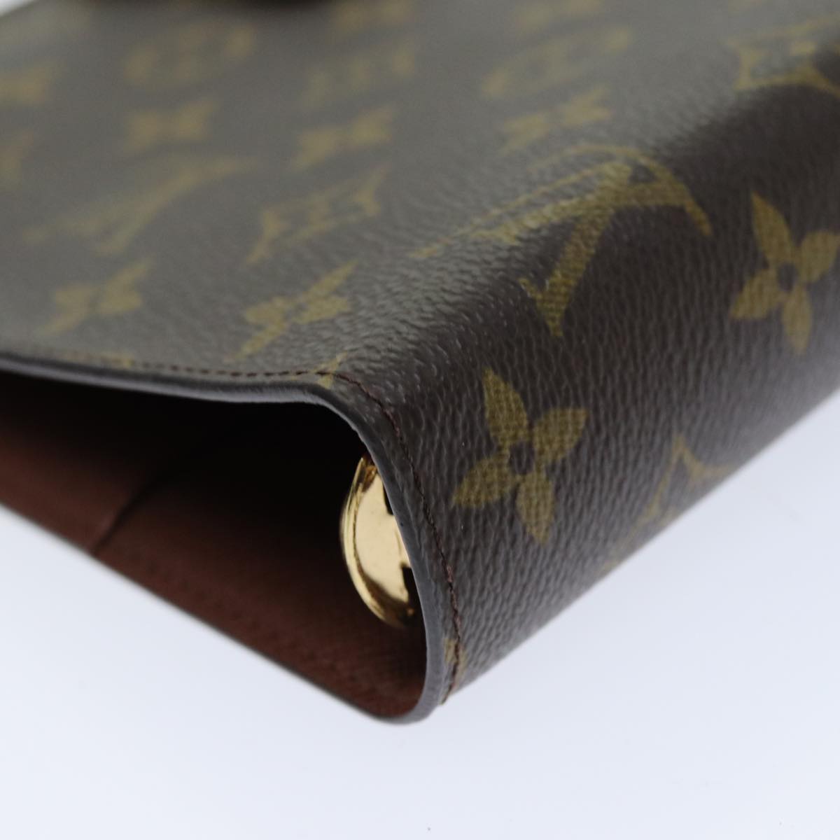 LOUIS VUITTON Monogram Agenda GM Day Planner Cover R20006 LV 75712