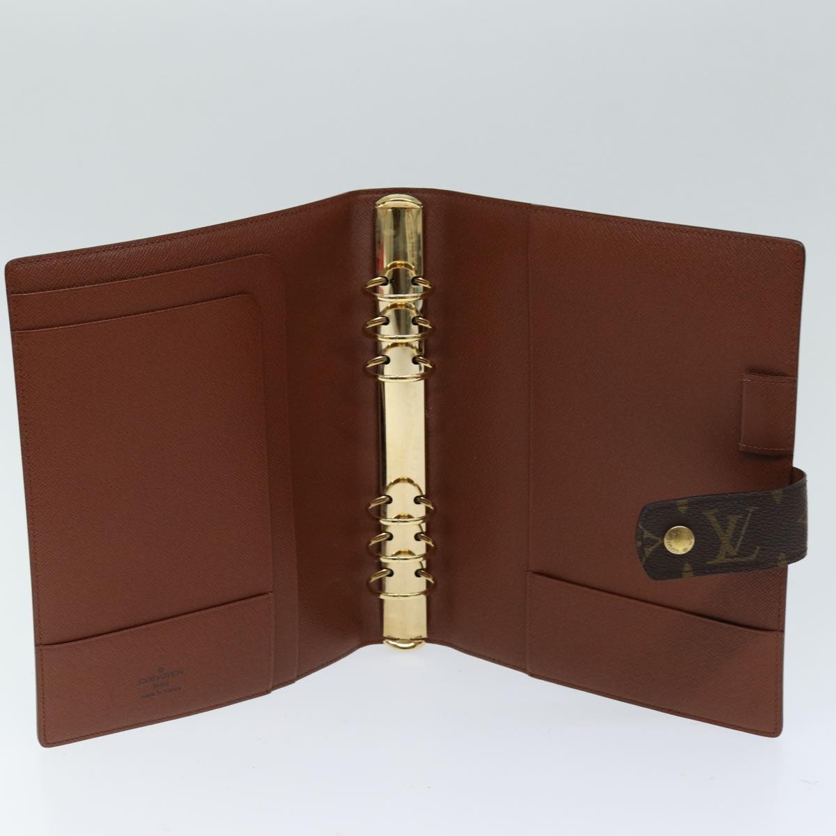 LOUIS VUITTON Monogram Agenda GM Day Planner Cover R20006 LV 75712