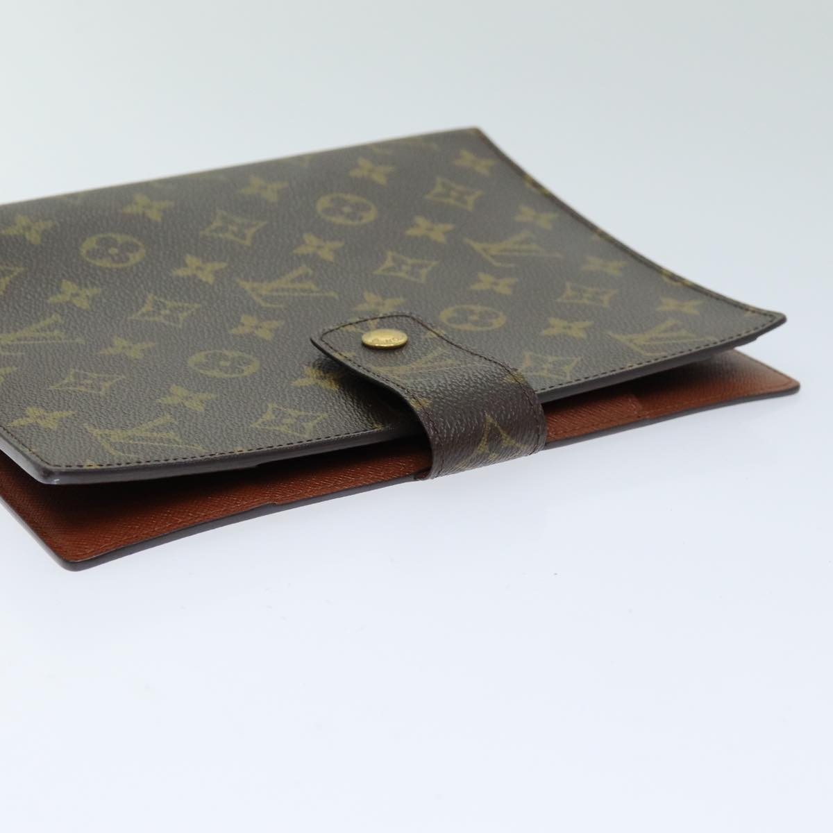 LOUIS VUITTON Monogram Agenda GM Day Planner Cover R20006 LV 75712