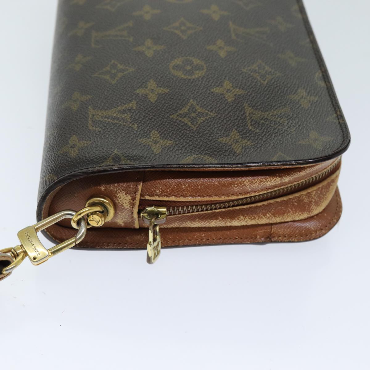 LOUIS VUITTON Monogram Orsay Clutch Bag M51790 LV 75713