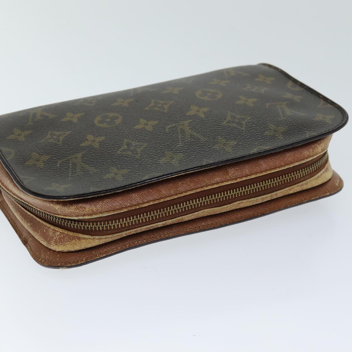 LOUIS VUITTON Monogram Orsay Clutch Bag M51790 LV 75713