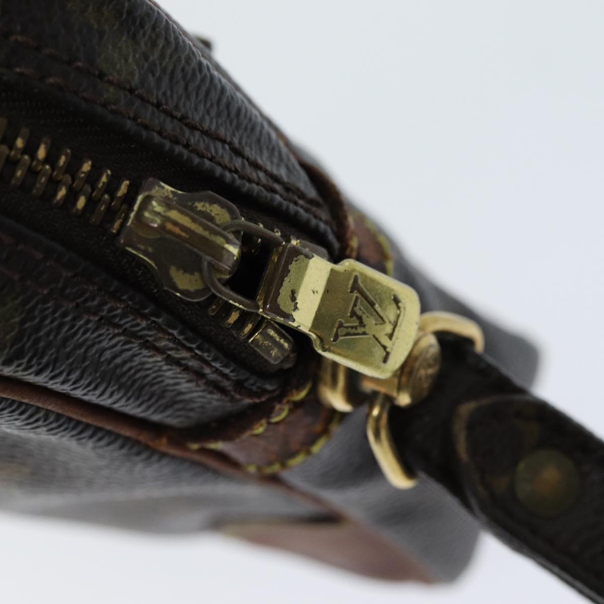 LOUIS VUITTON Monogram Marly Dragonne GM Clutch Bag M51825 LV 75715