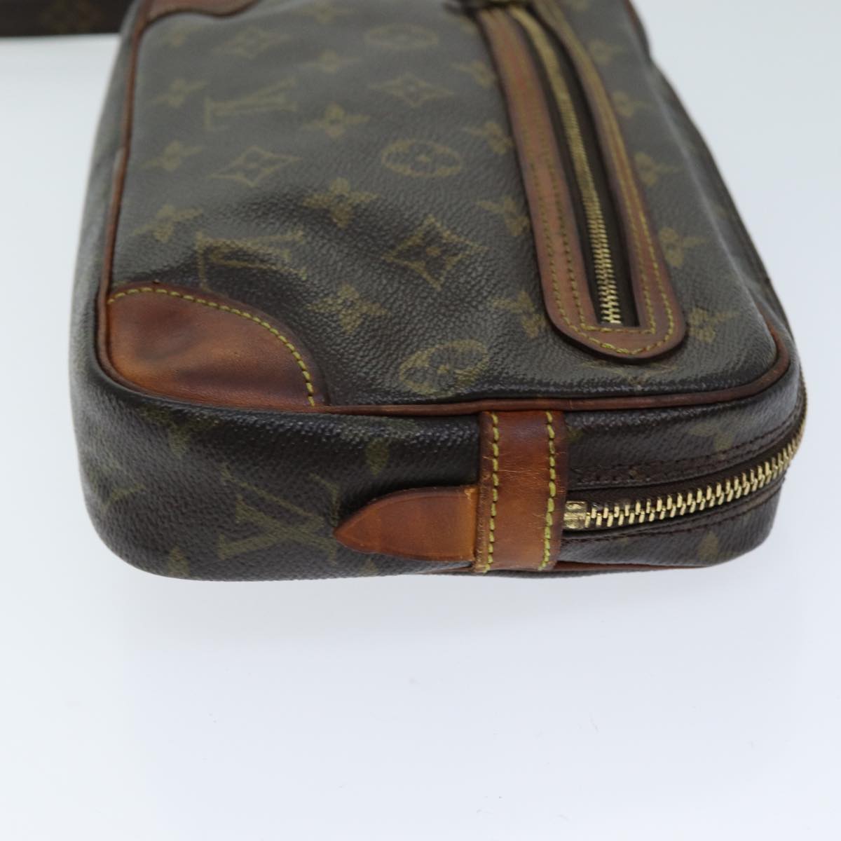 LOUIS VUITTON Monogram Marly Dragonne GM Clutch Bag M51825 LV 75715