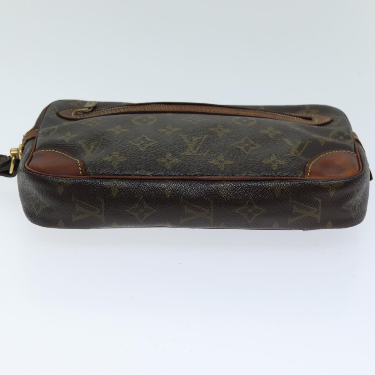 LOUIS VUITTON Monogram Marly Dragonne GM Clutch Bag M51825 LV 75715