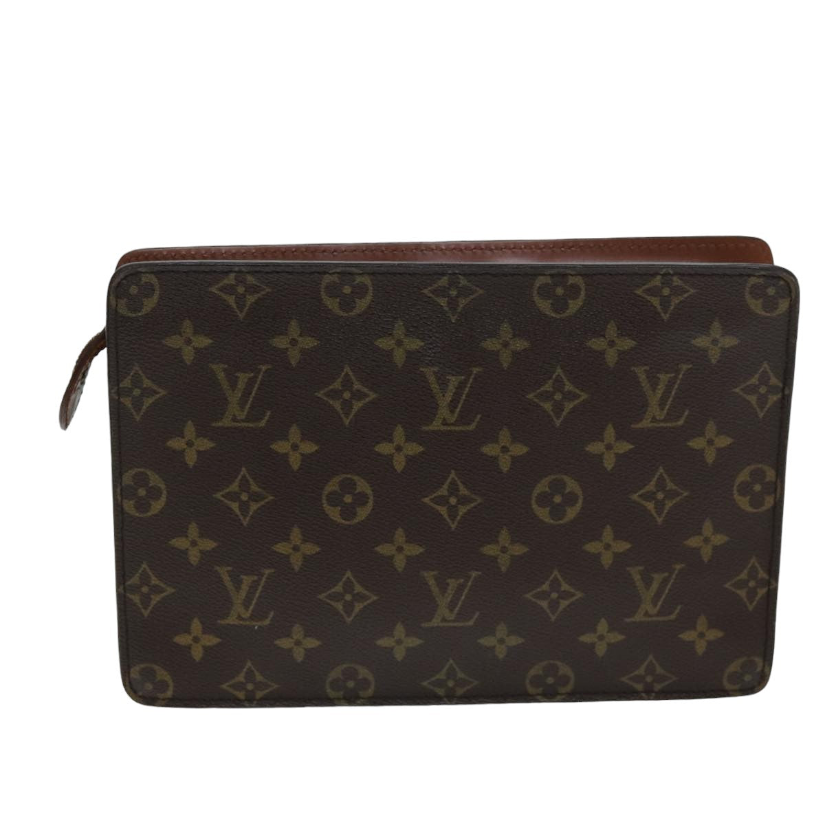 LOUIS VUITTON Monogram Pochette Homme Clutch Bag M51795 LV 75716