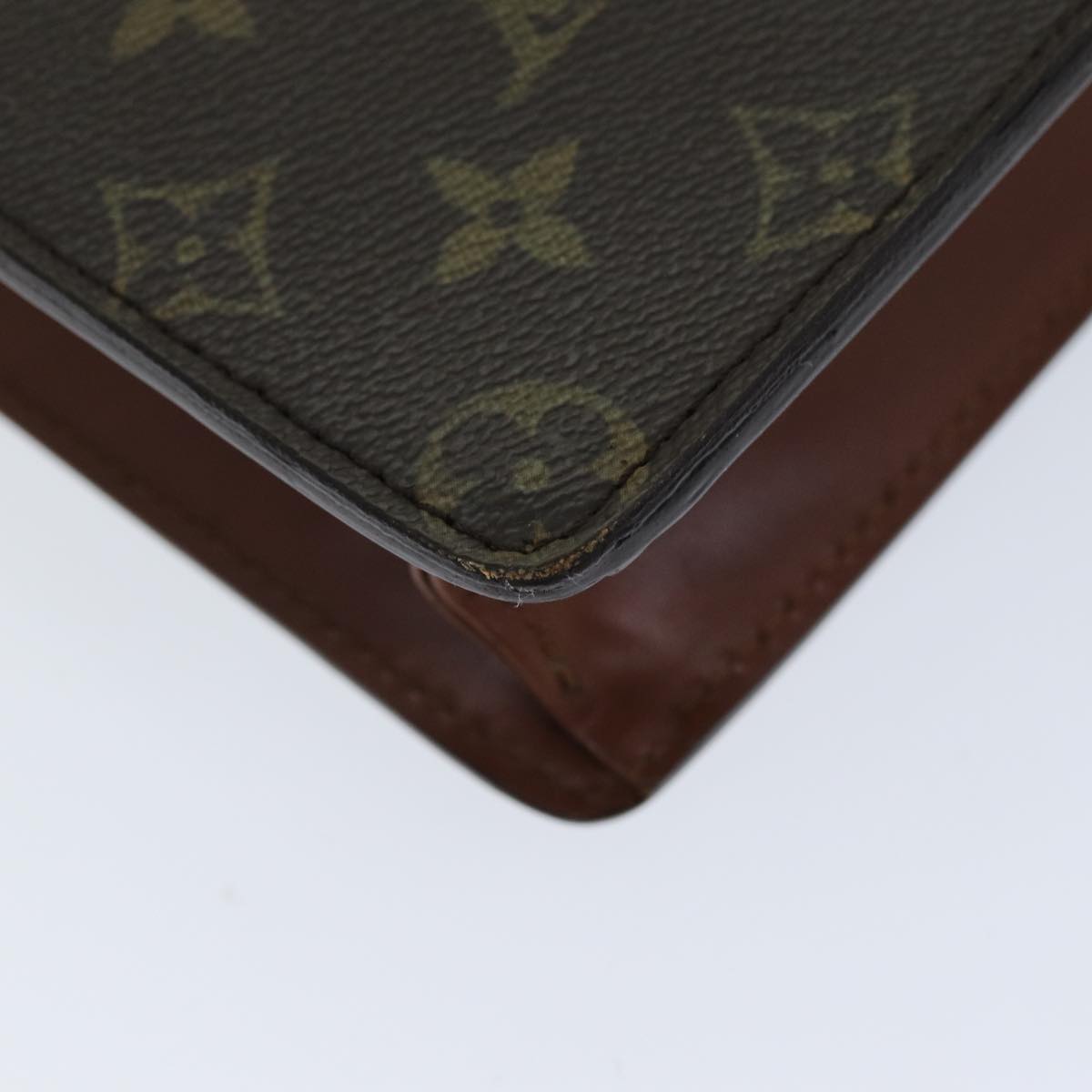 LOUIS VUITTON Monogram Pochette Homme Clutch Bag M51795 LV 75716